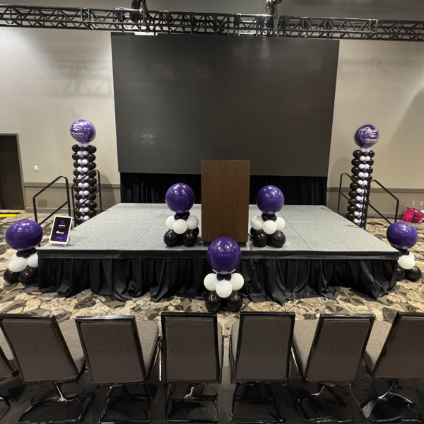 Flat Geometric Balloon Columns - Image 3