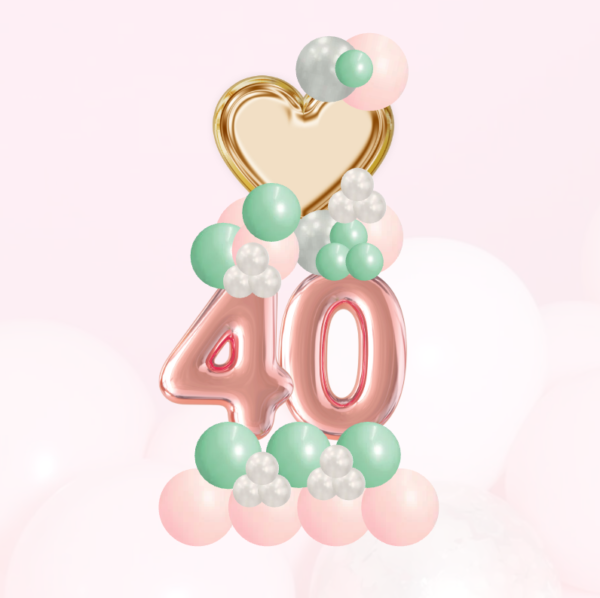 Custom Balloon Tower Bouquet