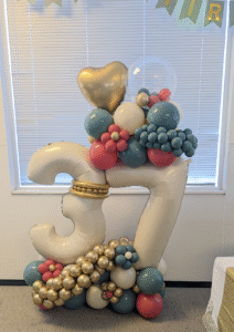 Custom Balloon Tower Bouquet