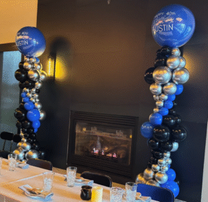 Bubble Spiral Balloon Columns