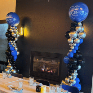 Bubble Spiral Balloon Columns