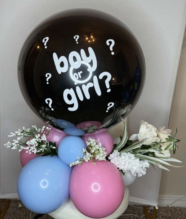 Mess-Free Gender Reveal Balloon