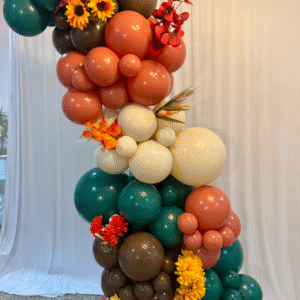 Freestanding Organic Balloon Garland