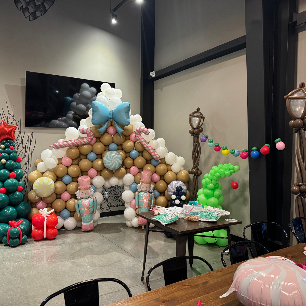 Custom Holiday Cityscape