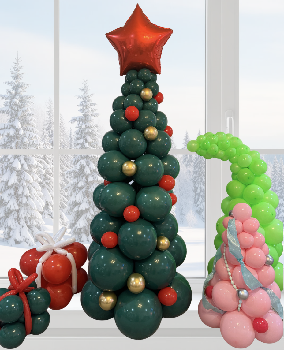 Balloon Christmas Tree