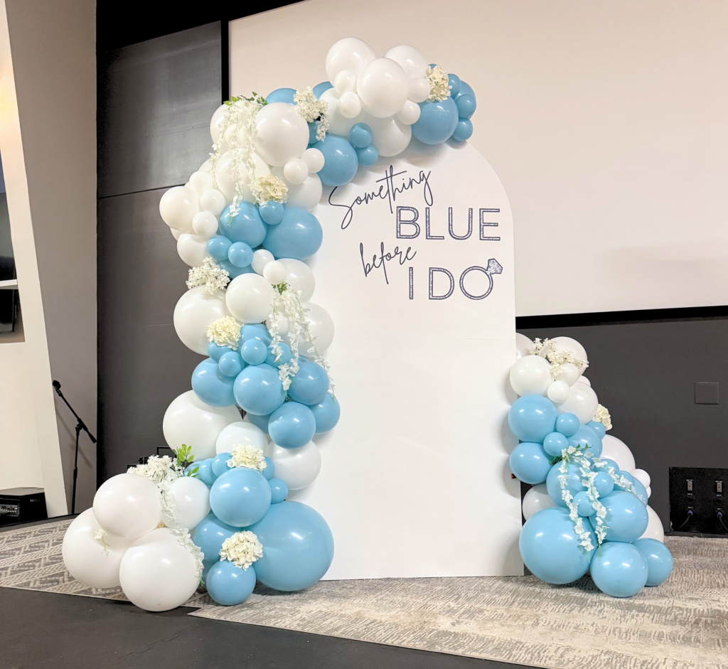chiara arch backdrop balloon garland